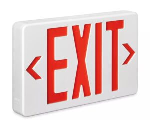 LED Standard Exit Sign RXT 0911