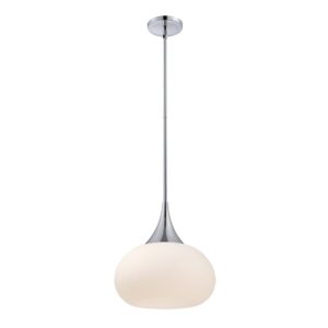 One Light Frosted Glass Pendant RP 41815