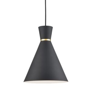 One Light Black Pendant RP 3210