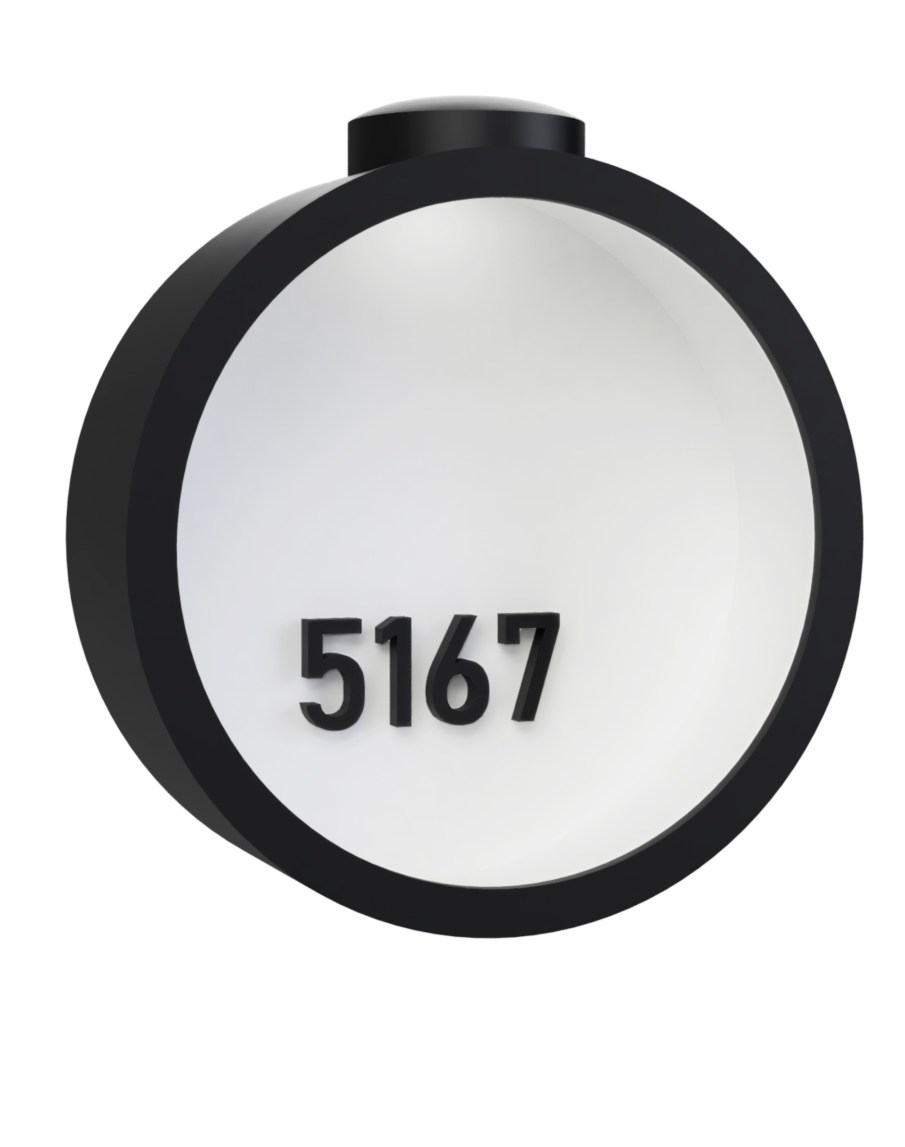 Wall-Sconce-with-unit-number-RWU-5870-1