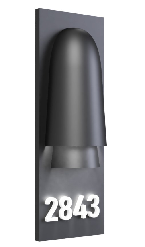 Wall-Sconce-with-unit-number-RWU-5880-1