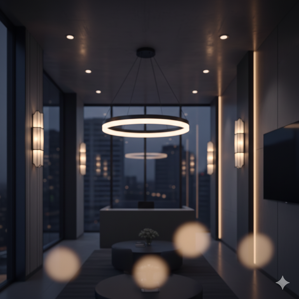 lighting in commercial building